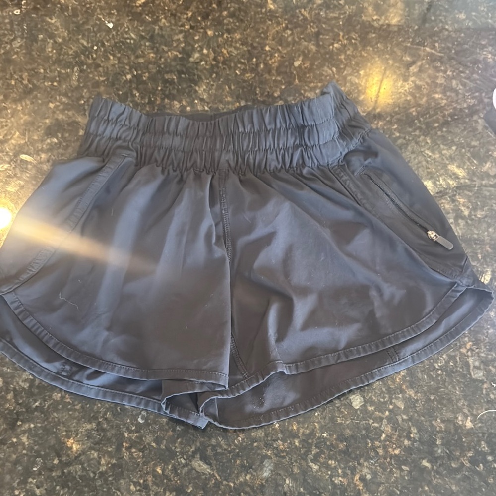 Women's Black Athletic Shorts